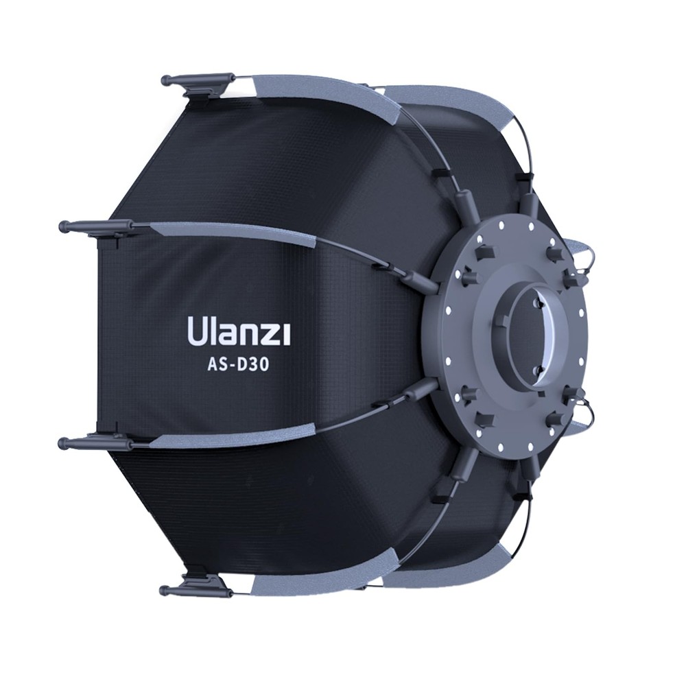 Ulanzi AS-D30 30cm Mini Bowens Mount Octagon Softbox Octagonal Speedlite,