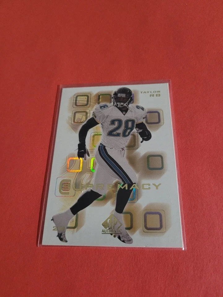 !!!    FRED TAYLOR  UPPER DECK  INSERT  FOOTBALL CARD $$