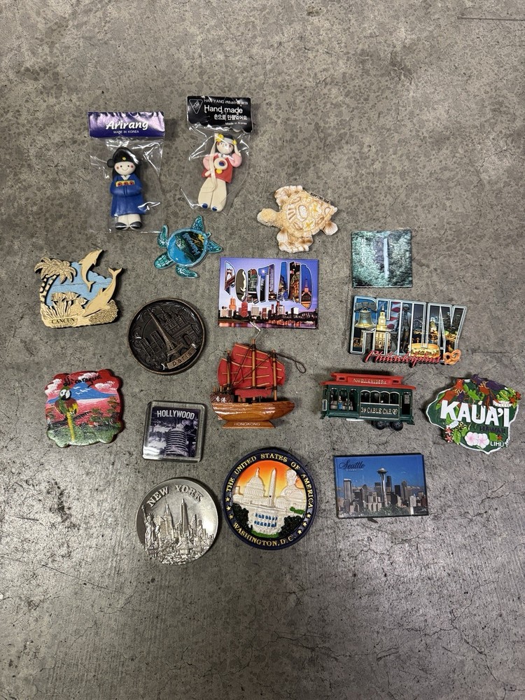 17 PCS Refrigerator Magnets $38 For All