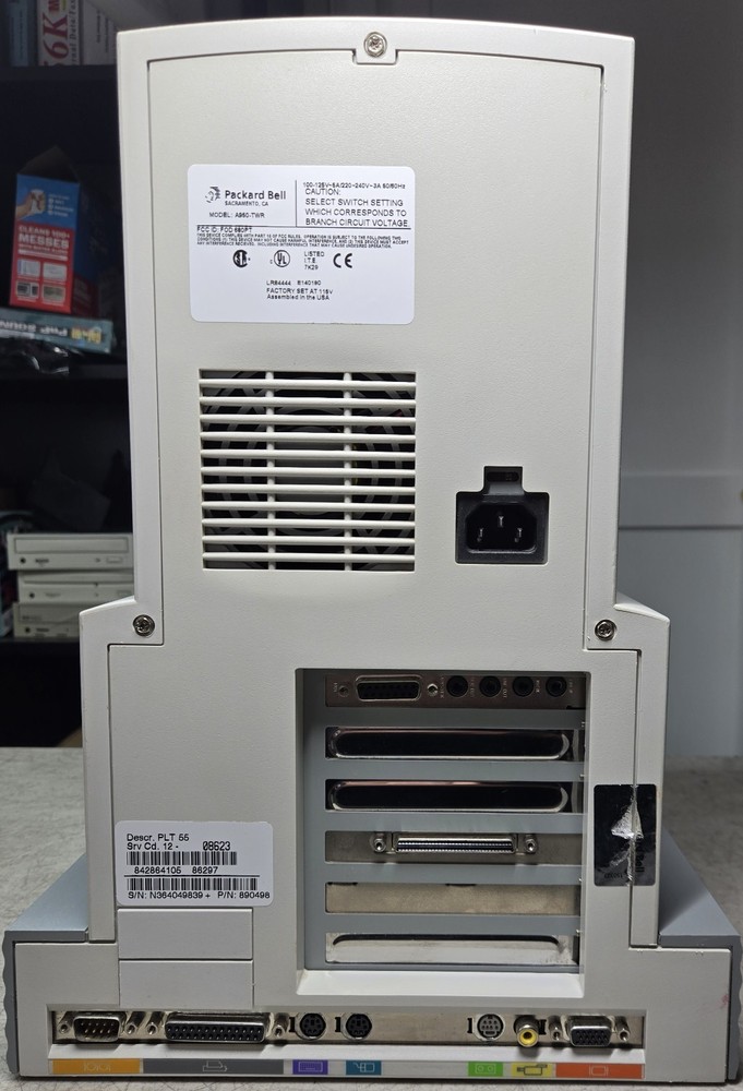 Unique Windows 98 Computer Promise HD Controller SCSI CD-ROM Sound Blaster AWE64