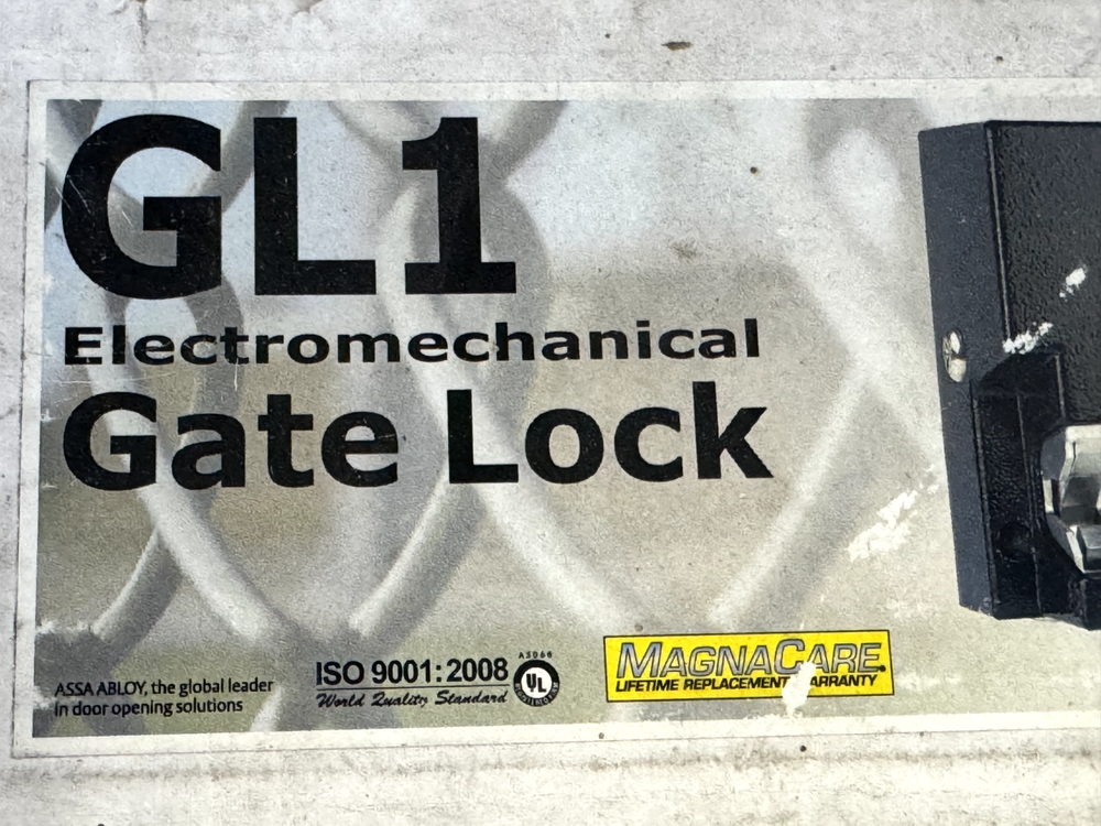 Securitron ASSA ABLOY GL1 Electromechanical Gate Lock