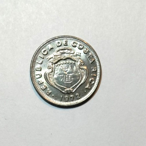 Costa Rica 1972 5 Centimos unc Coin