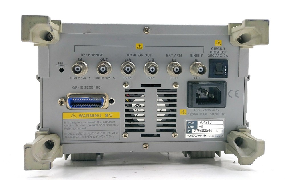 Yokogawa TA320 Time Interval Analyzer 100ps Resolution