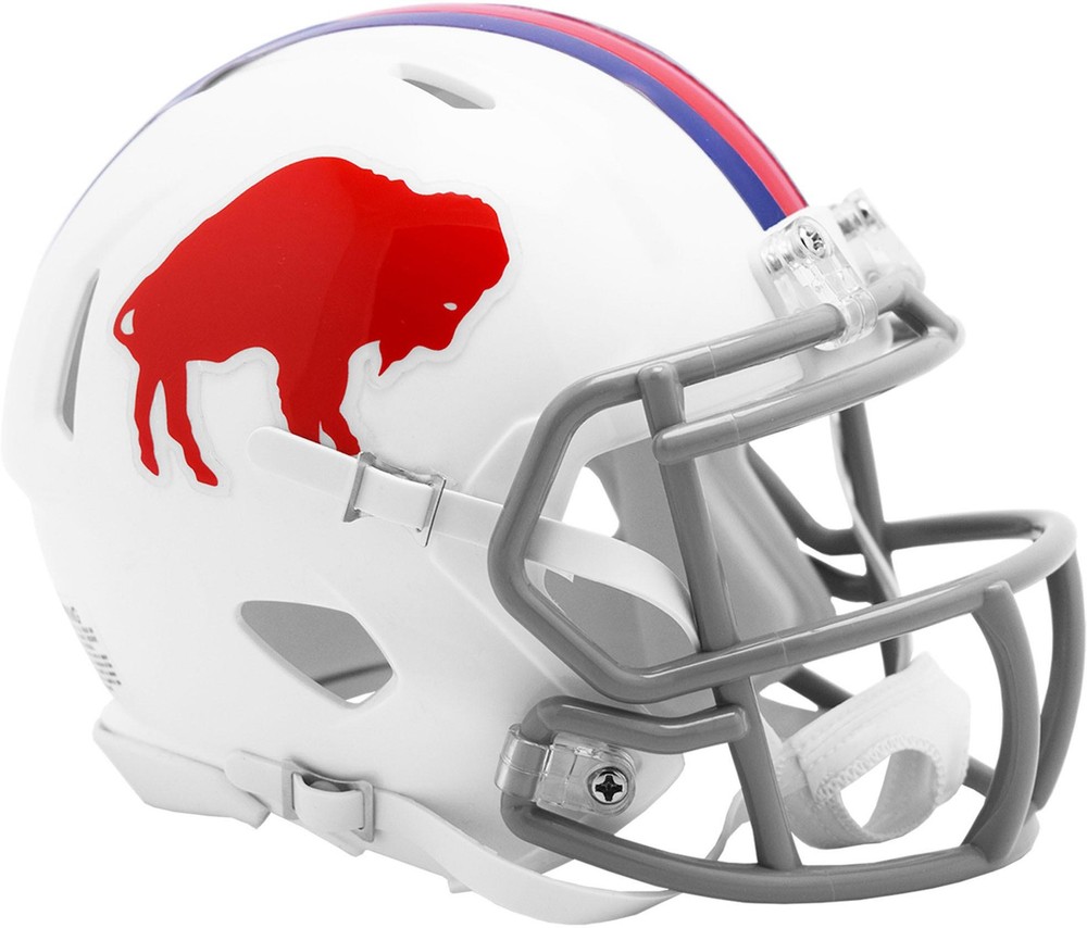 Buffalo Bills Riddell 1965-1973 Throwback Speed Mini Helmet