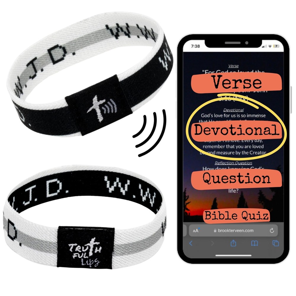 Daily Devotional Bracelets - Bible Verse Bracelets - Scripture Bracelets - NF...
