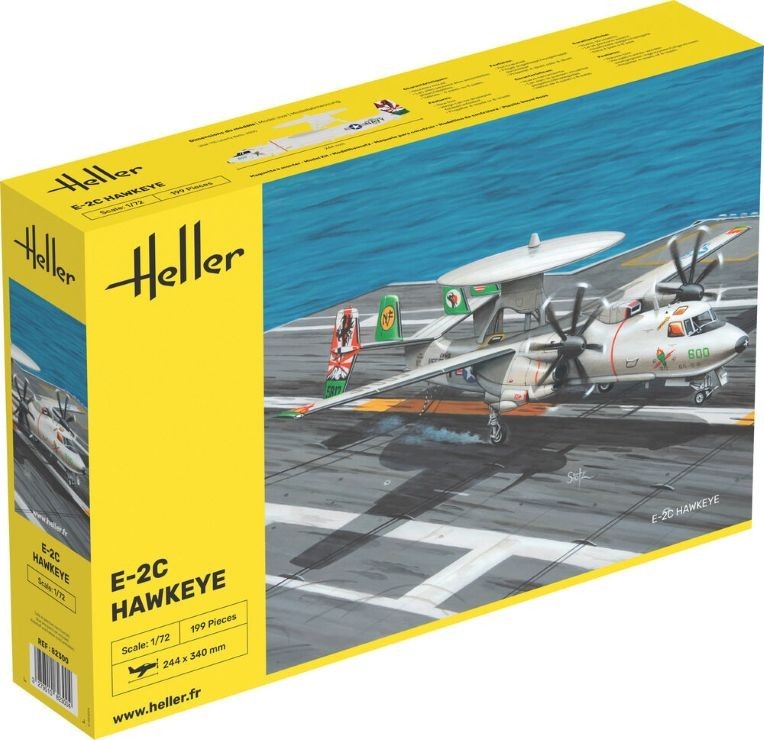 Heller 82300 1:72 Grumman E2C Hawkeye Aircraft Plastic Model Kit