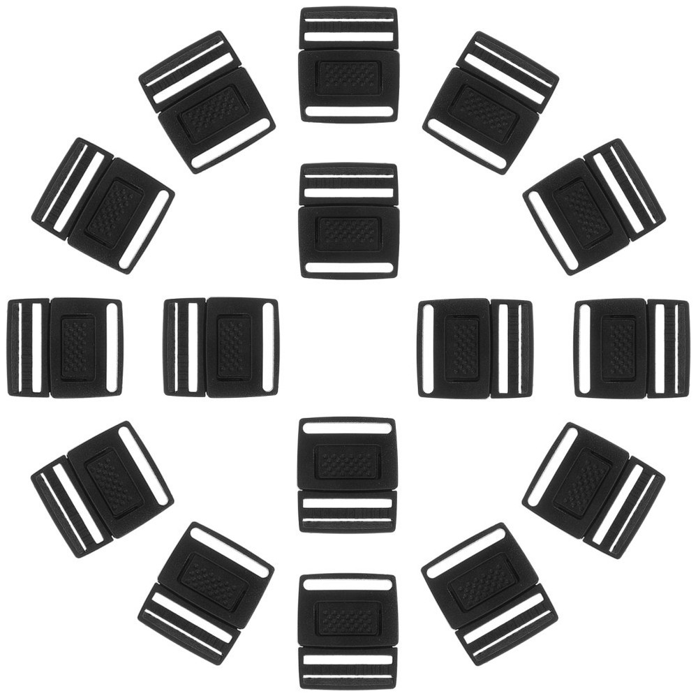 100 Pcs Cap Buckle White Buckles and Straps Hat Snap Replacement