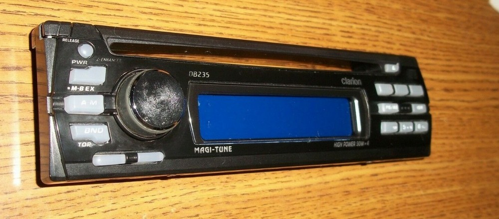 Clarion DB235 CD Car Stereo Receiver Unit - REPLACEMENT FACEPLATE ONLY Untested