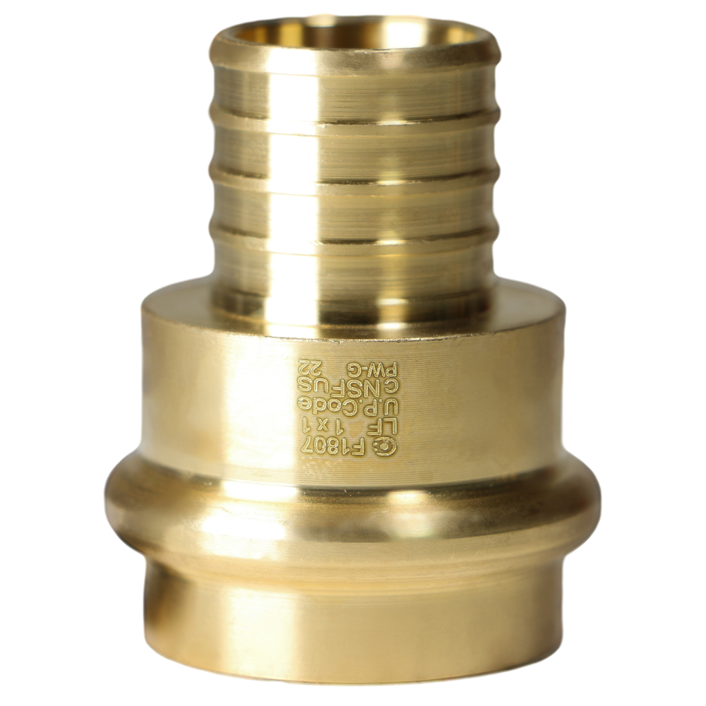 5 Pc XFITTING 1" Pex B x 1" Press Coupling