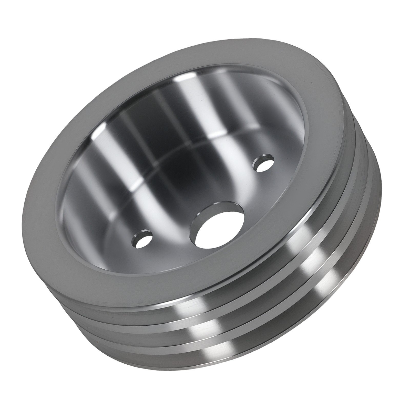 Aluminum Triple 3 Groove BIG BLOCK Crankshaft Pulley for Chevy 396 454 BBC