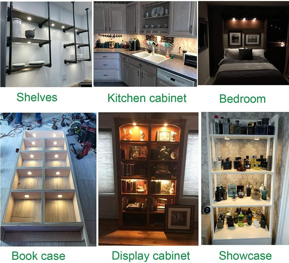 12V LED Recessed Ceiling Light 68mm for Kitchen Shelf – Compatible Replacement