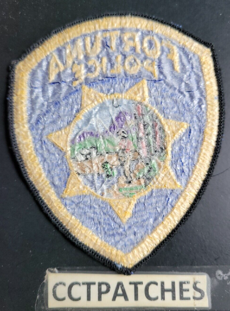 FORTUNA, CALIFORNIA POLICE SHOULDER PATCH CA