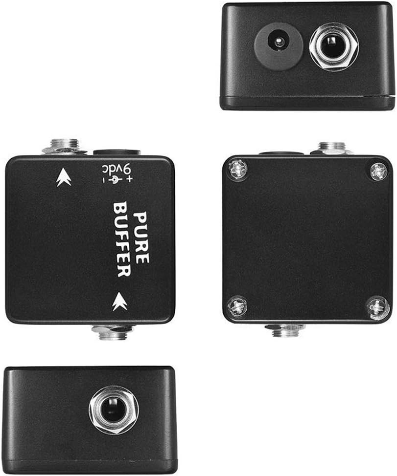 YMUZE Mini Pure Buffer Effect Pedal Full Metal Shell Lightweight and Durable