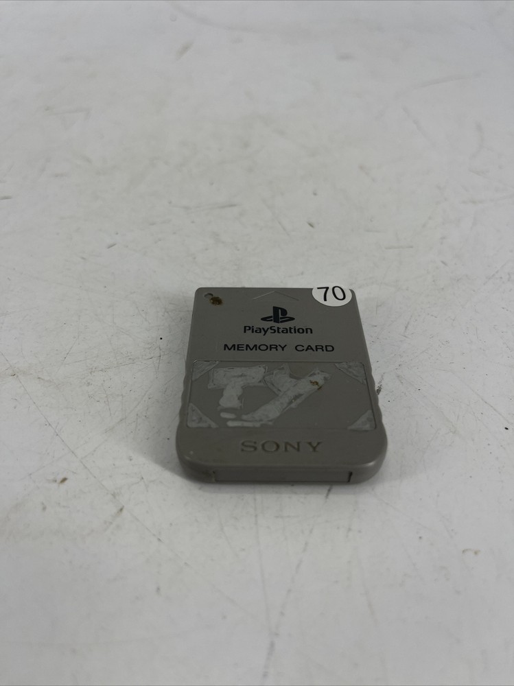 OEM Playstation Memory Card SCPH-1020 USED UNTESTED