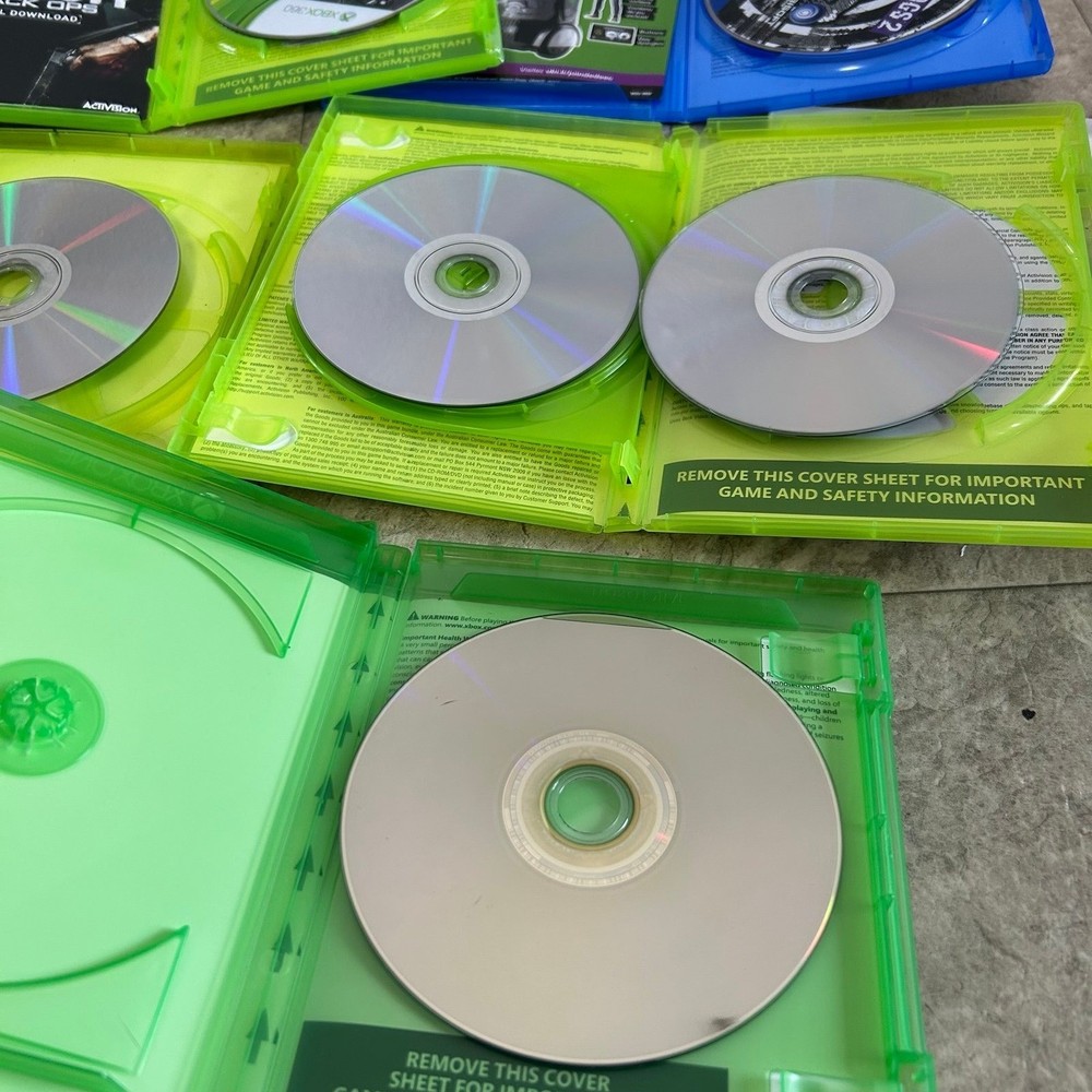 Video game bundle - 7 games Xbox/wii/ps4