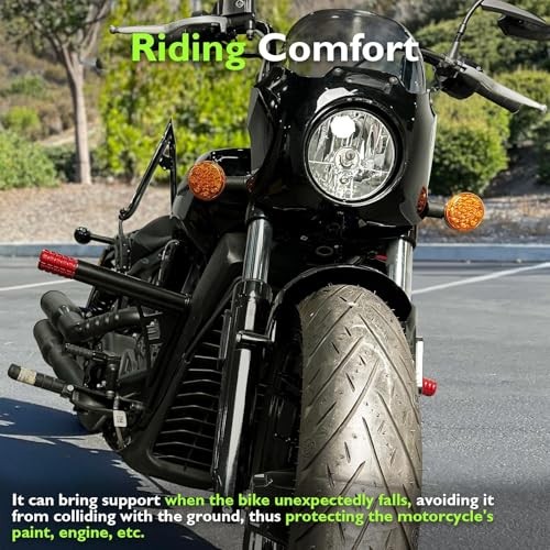 Front Engine Guard Highway Crash Bar Falling Protection Compatible with