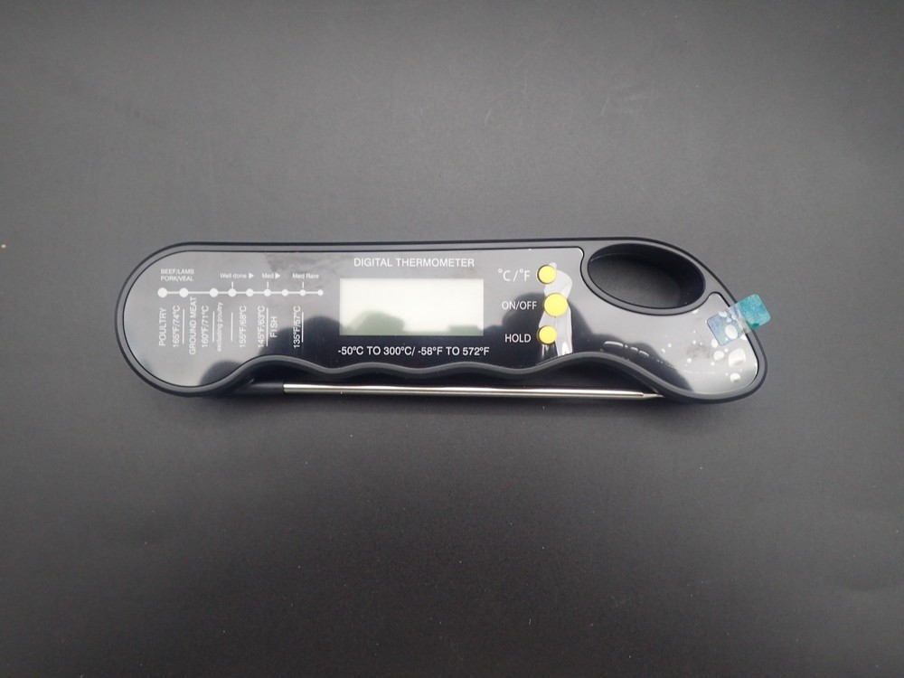 Cooking Thermometer IP67 Waterproof Digital Meat Thermometer Backlight