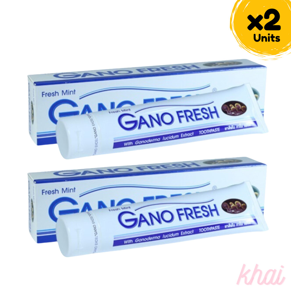 2x Gano Excel Gano Fresh Toothpaste 150g With Ganoderma