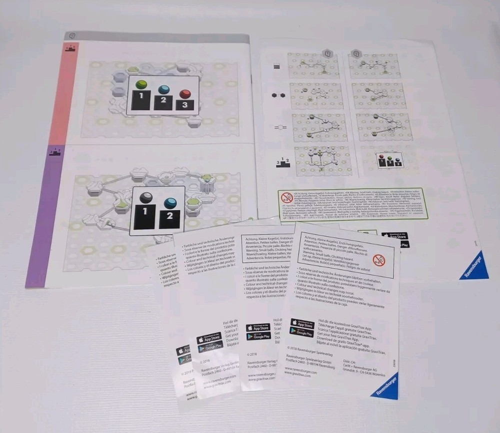 Ravensburger Gravitrax Interactive Track System Instructions Manual