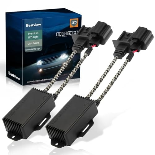 Canbus Decoder Kits Compatibility Anti Flickering Resistor Warning H13 9008