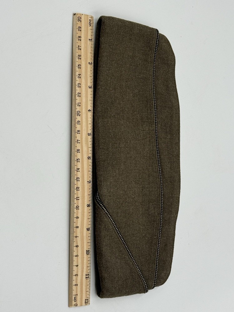 Military WWII Era Cap, Size 7.5