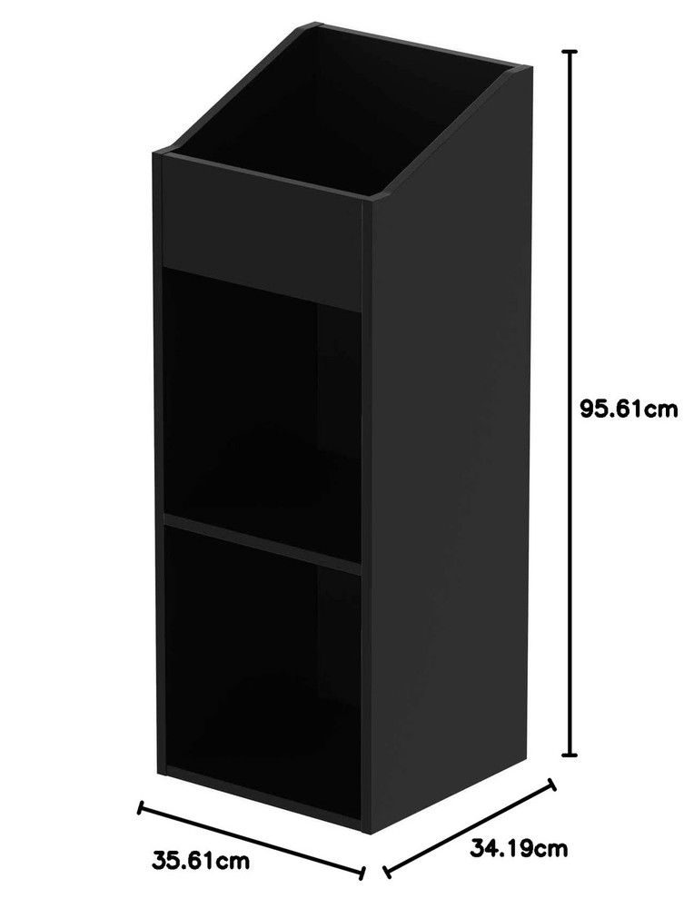 Glorious Record Rack 330, Black