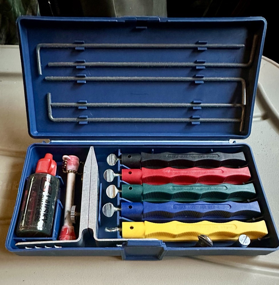 Lansky Deluxe 5 Stone Controlled Angle Precision Knife Sharpening System