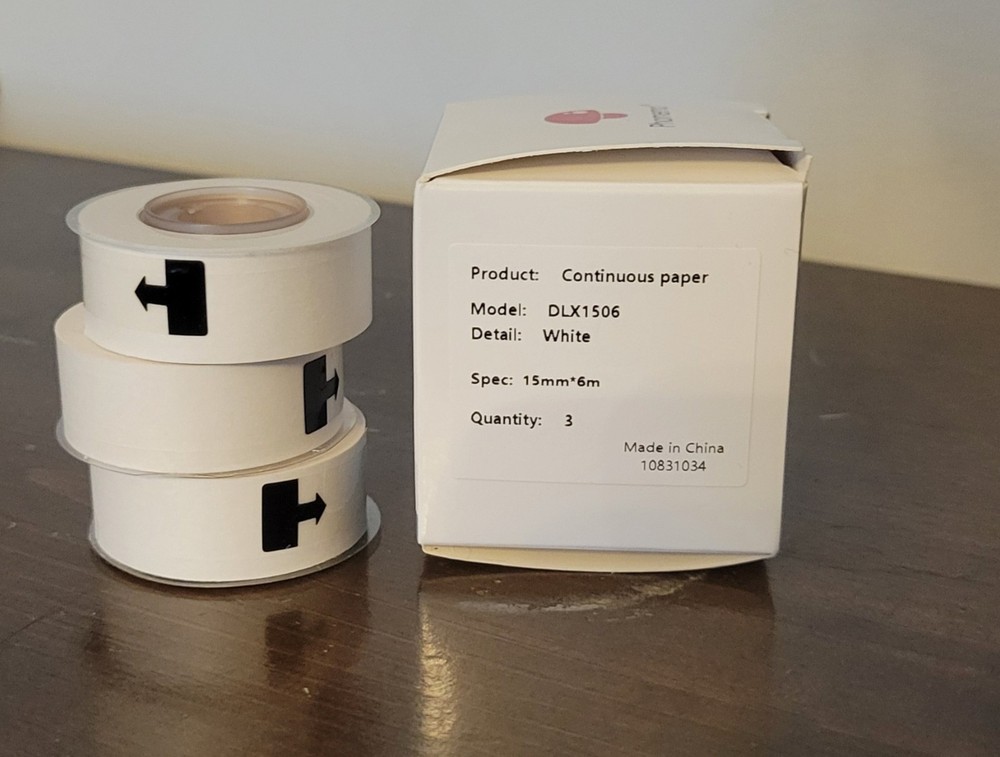 Phomemo Paper 15mm*3m Thermal Printer Paper Roll