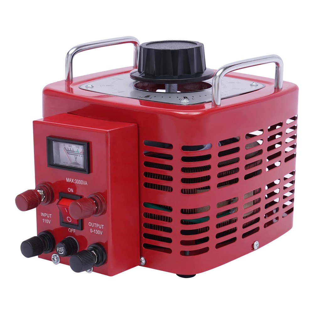 Variac Transformer Variable Voltage AC Regulator Metered 3000W 30Amp 110V