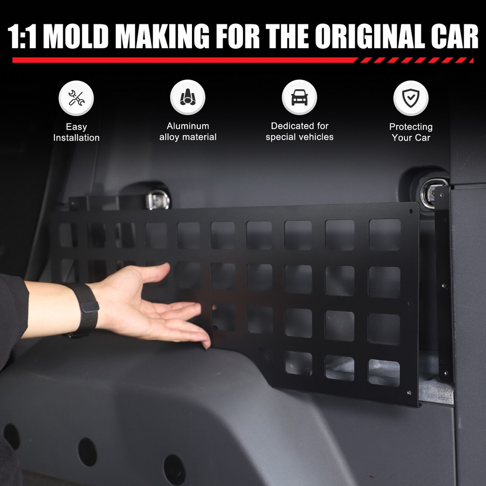 Storage Panel Rear Trunk Right Side Rack Storage For INEOS Grenadier 2020+