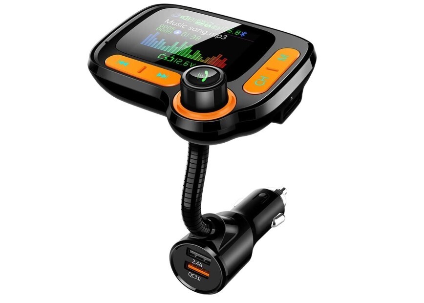 Radio Para Carro Carros Audio Autos Coche Bluetooth USB FM Transmisor para Auto