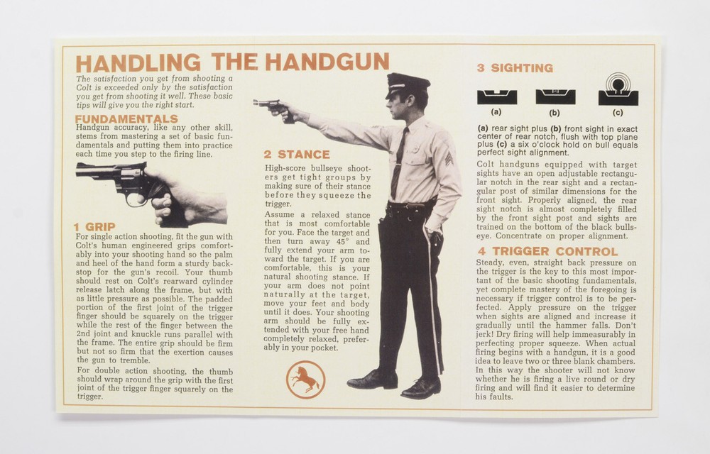 Colt Python Handling The Handgun Manual