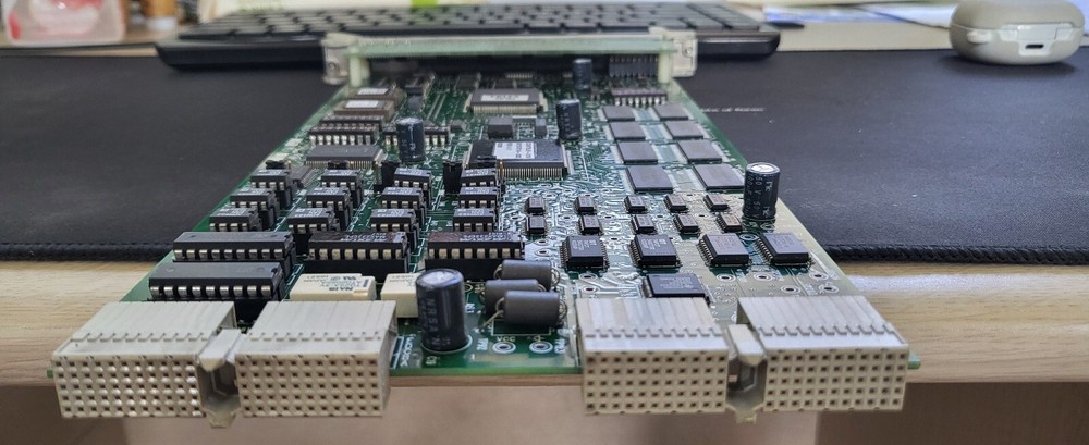 RTS TELEX ADAM SYSTEM CONTROLLER board 9030-7514 + CONTROLLER BACK CARD