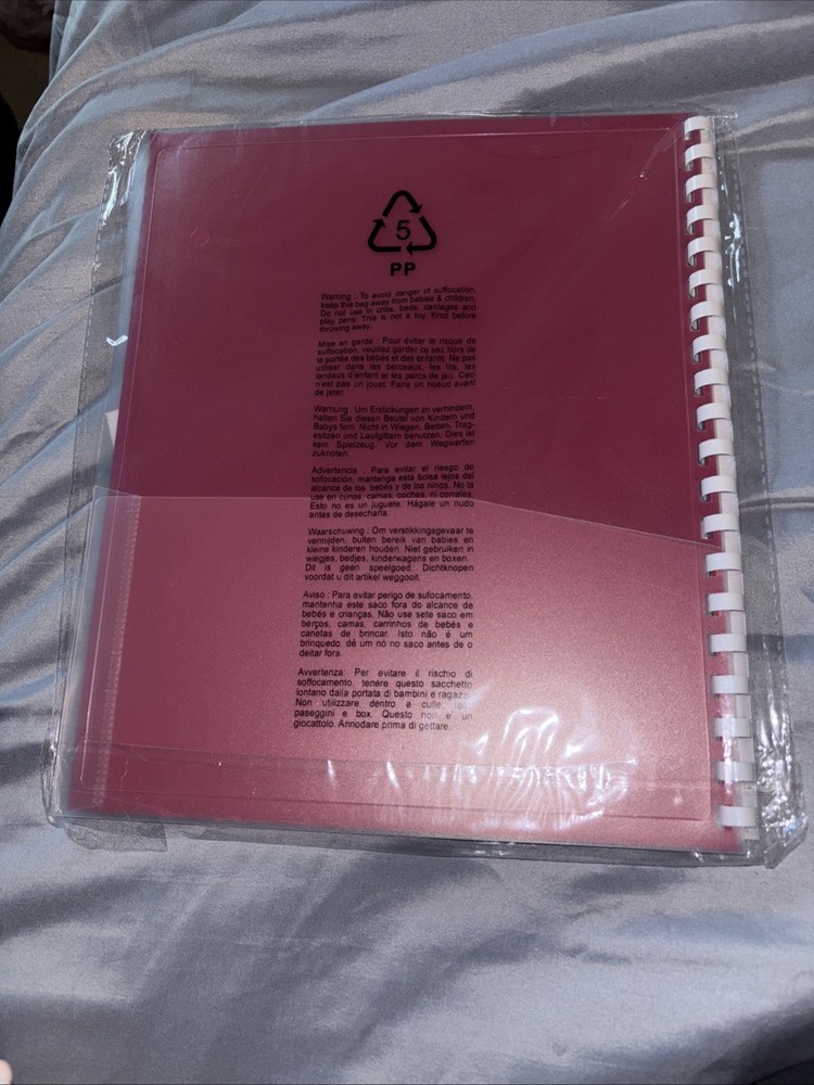 Smart School 8-Pocket Project Organizer Polypropylene Multicolor