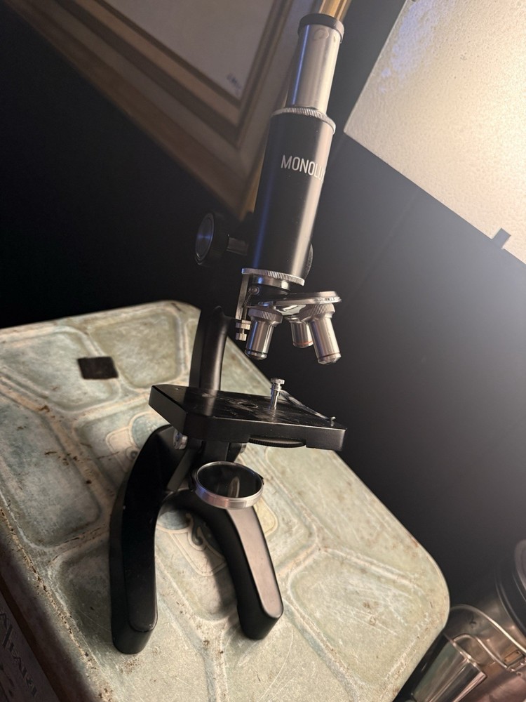 Vintage Microscope and Scientific Monolux