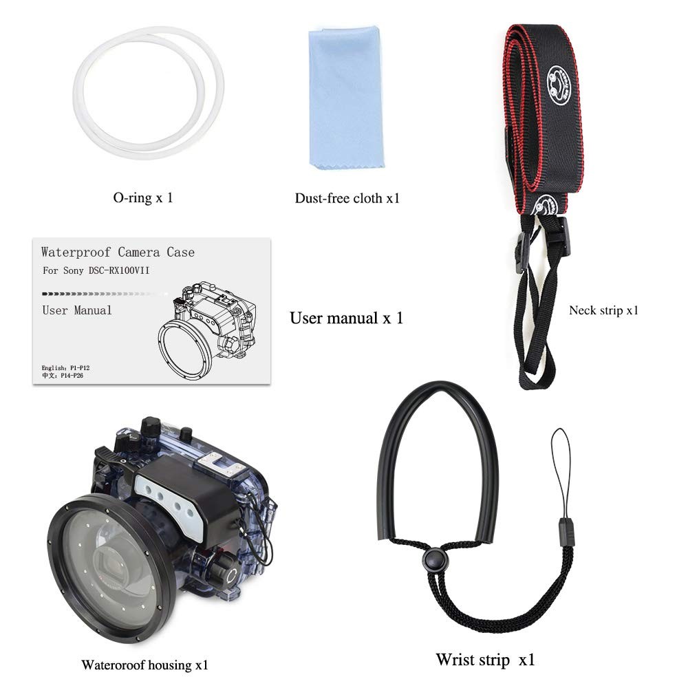 Underwater Camera Housing Compatible with Sony RX10