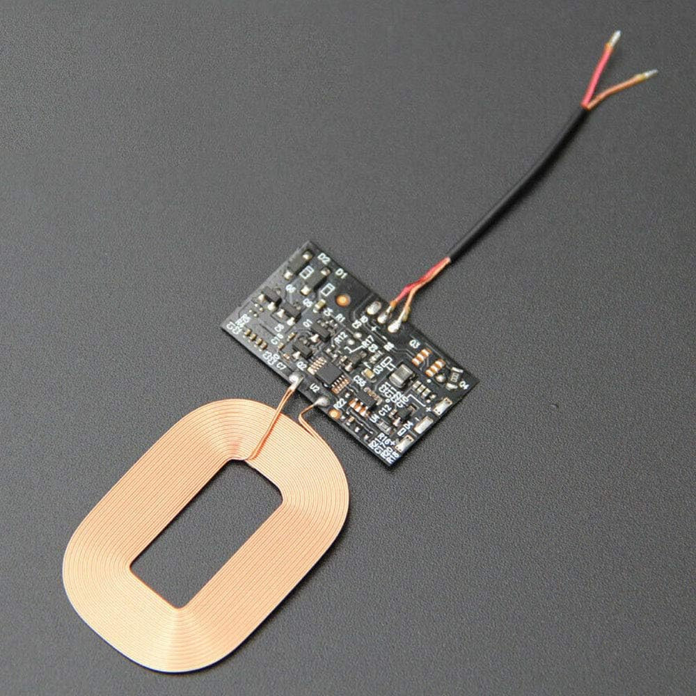 2Pcs Wireless Charger Receiver Module PCBA Board Coil Universal Qi DIY