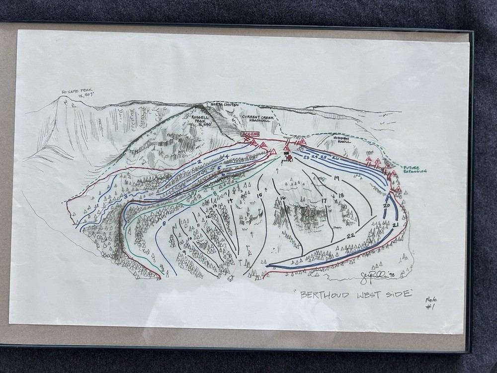 Berthoud Pass Ski Maps