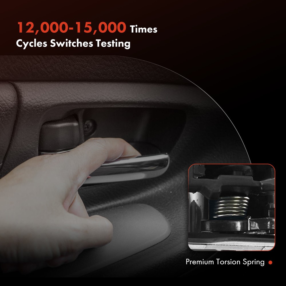 Front Driver Side Shadow Gray Interior Door Handle for Toyota Solara 1999-2003