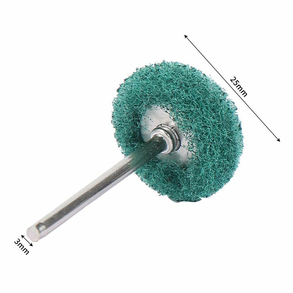 80PCS Abrasive Metal Polishing Wheel Buffing Rotary Tool Set Burr Kit for Dremel