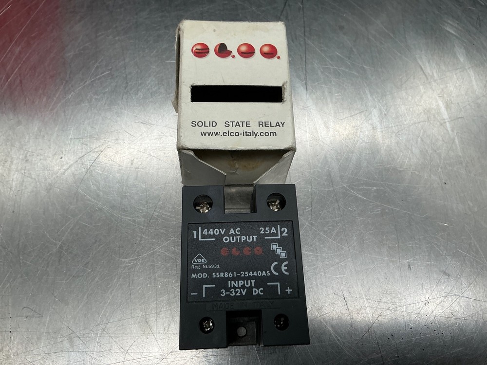Elco SSR861-25440AS Solid State Relay 3-32vdc