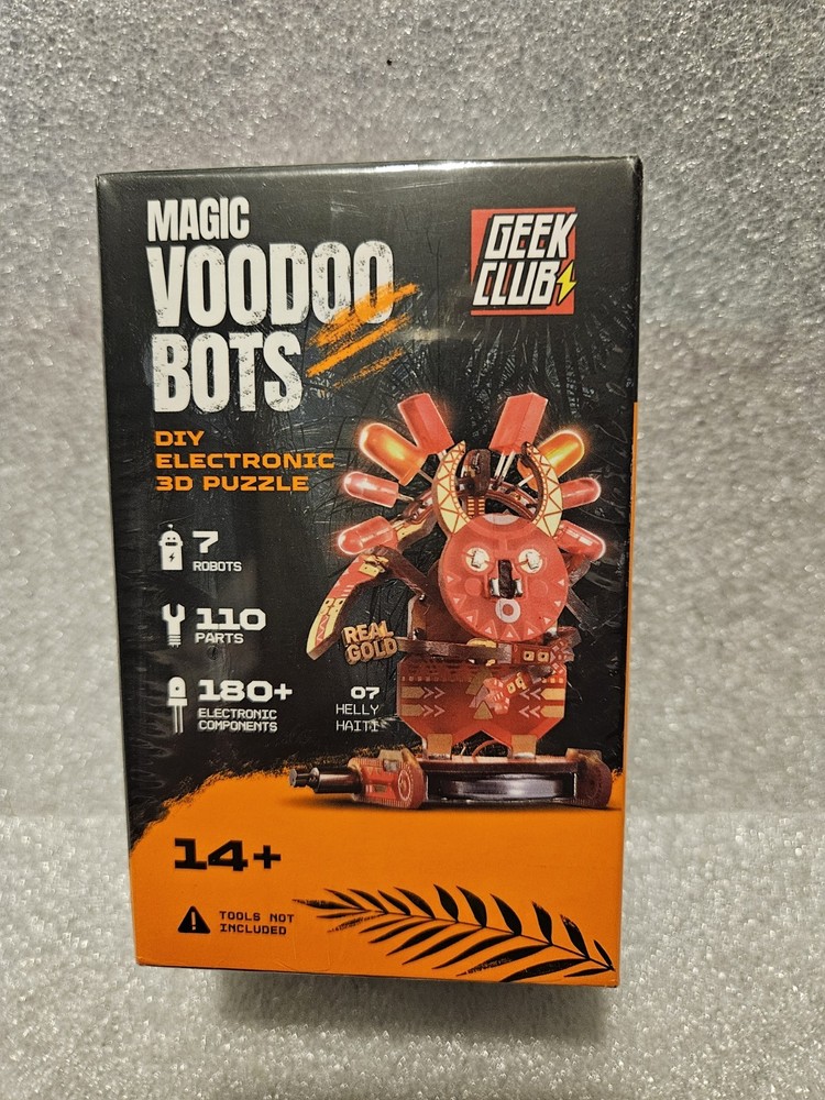 Magic Voodoo Bots DIY Electronic 4D Puzzle New