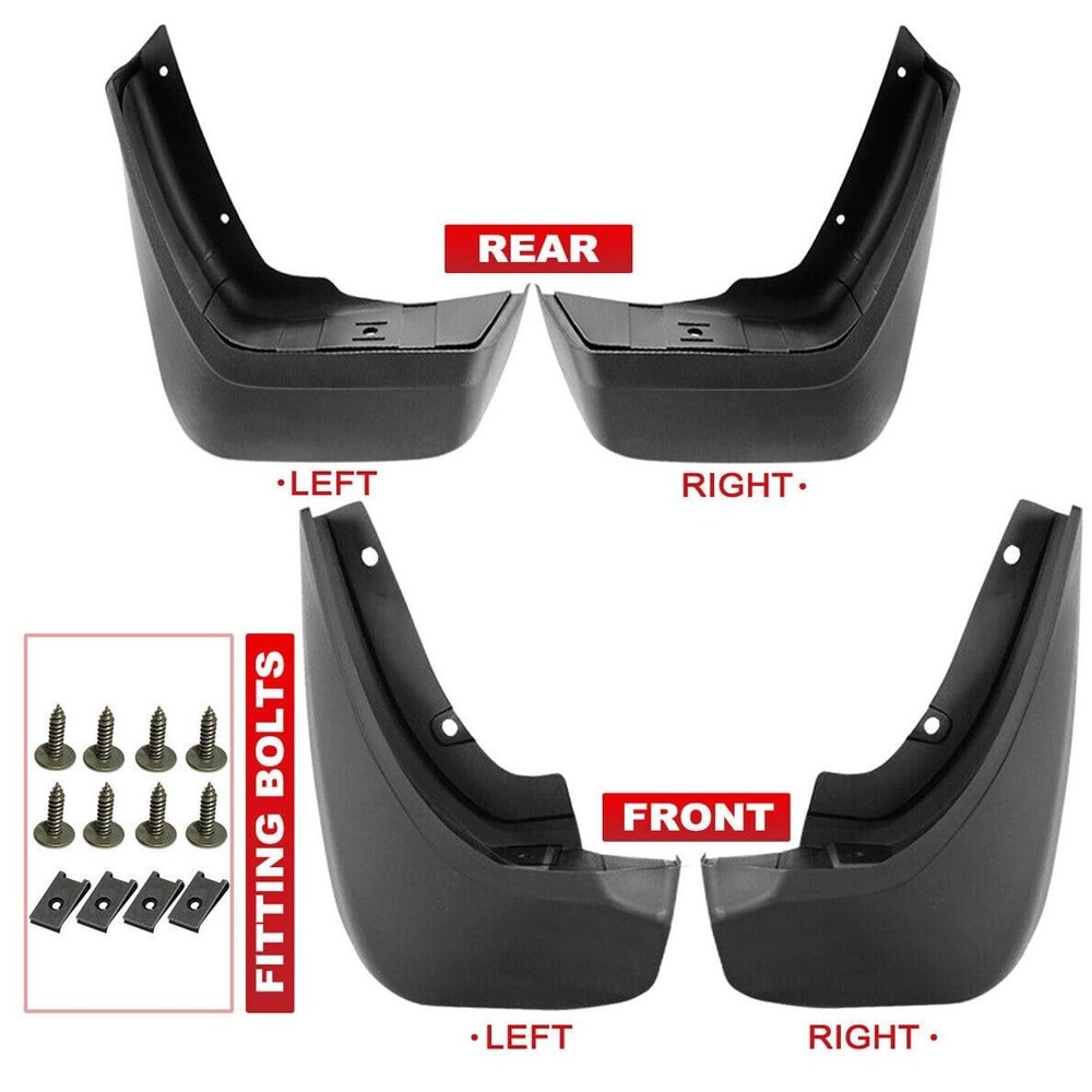 4X Front Rear Splash Guards Flaps for Discovery 2017-2020