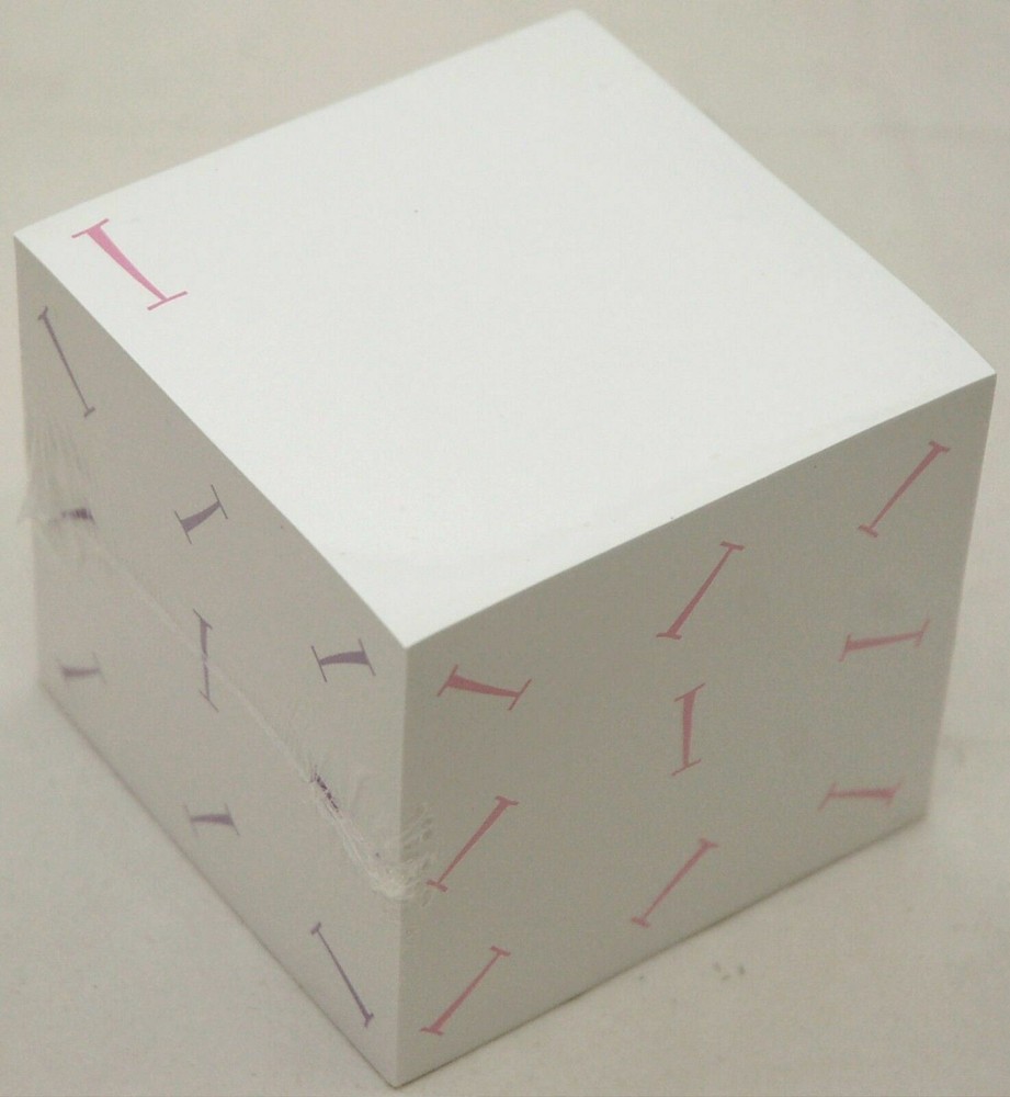 2400 Post-It SHEETS Notepad The Letter I White Sticky Notes 3" Square Office NEW