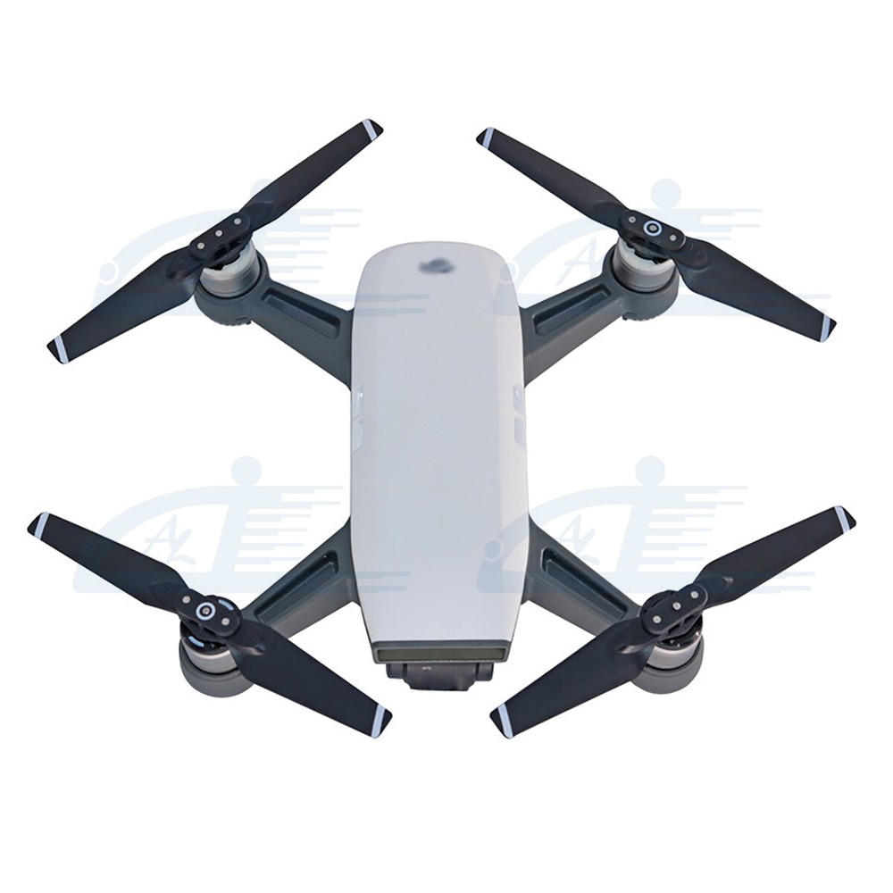 2pairs 4730F Quick-Release Foldable Propellers Blades Silver for DJI Spark Drone