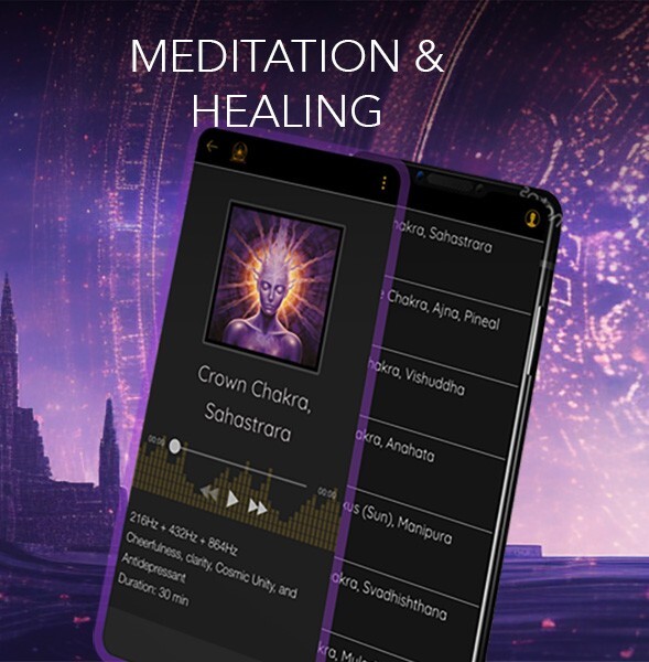 PeMF Healing & Meditation Mobile Application (Free) Android / Apple / Desktop