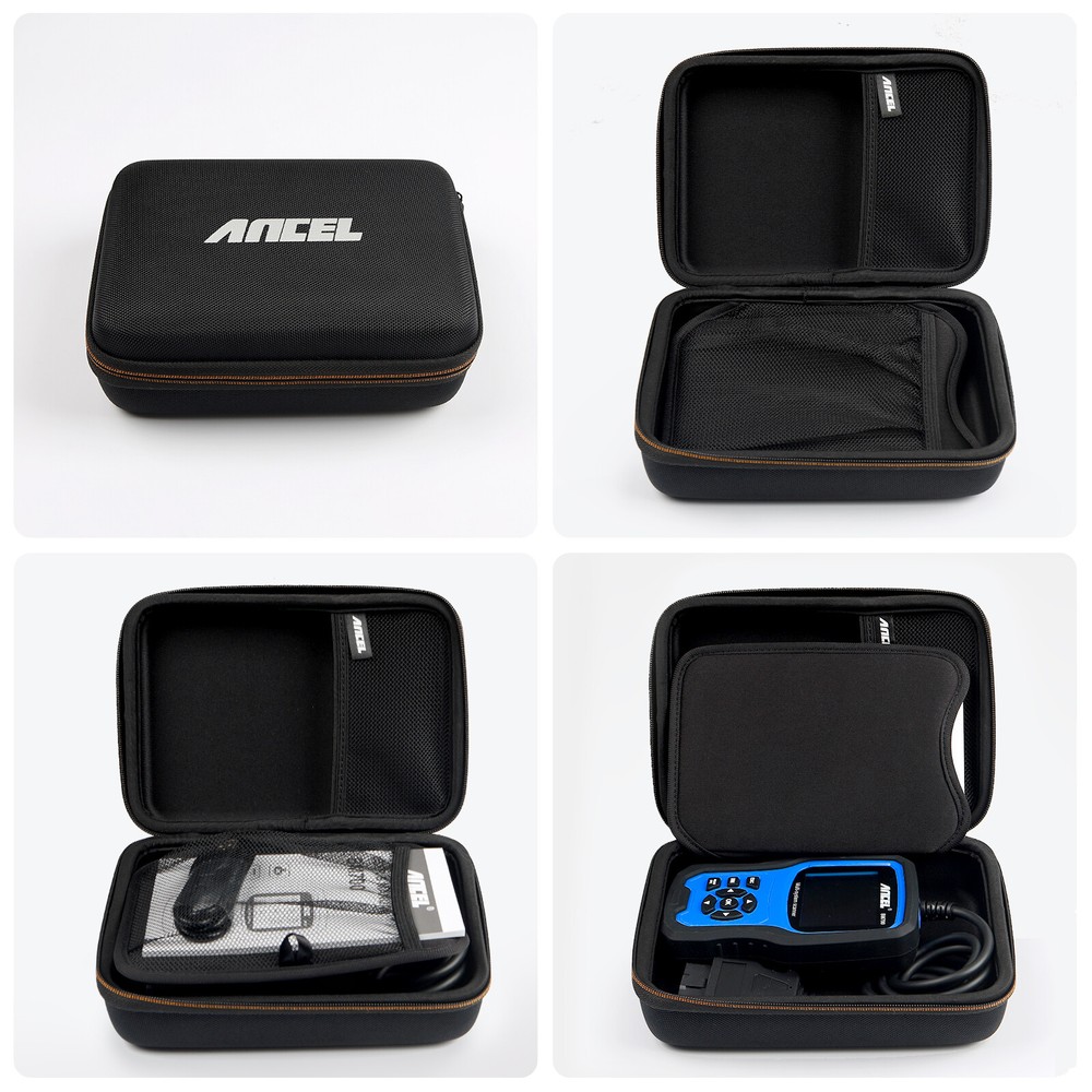 ANCEL OBD2 Scanner Car Code Reader EVA Protective Case Storage Bag Hard Case