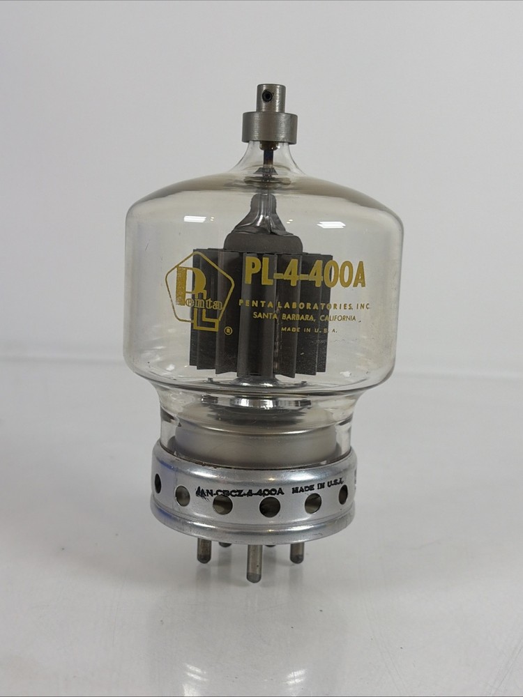 Penta Labs PL-4-400A Electron Tube Valve Vintage
