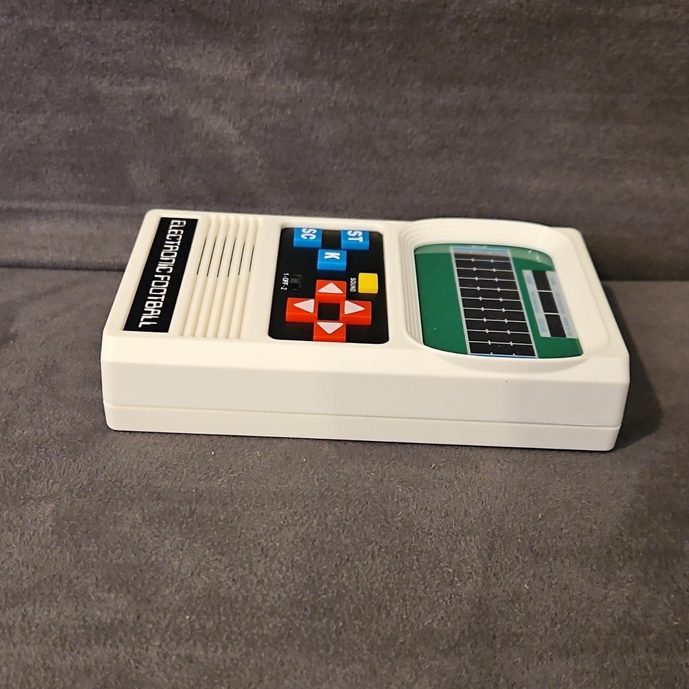 New Basic Fun Electronic Football Handheld Electronic Game Battery Operated