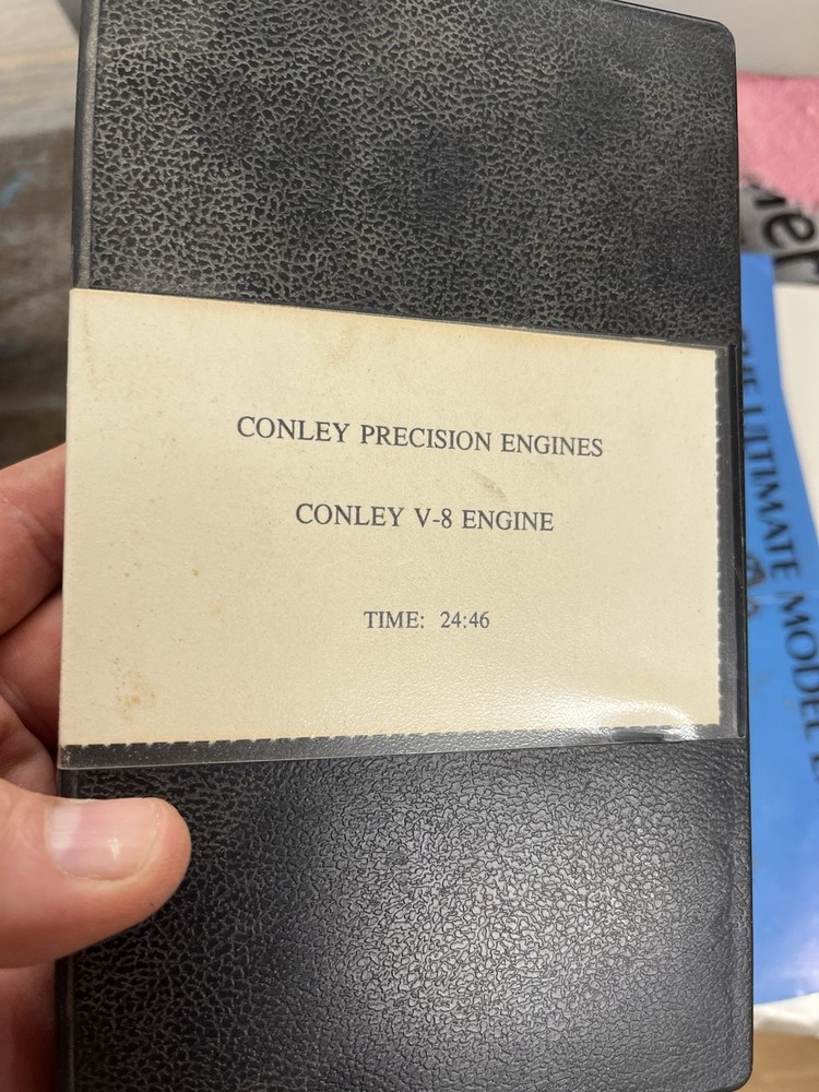 Conley 1/4 Scale V8 Nitro Engine